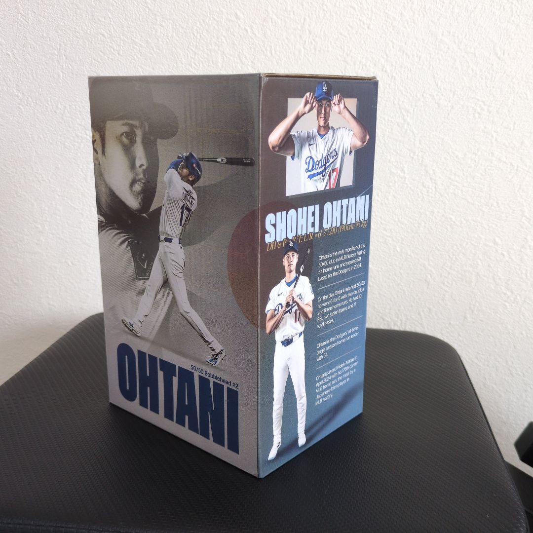 大谷翔平50-50記念ボブルヘッド 打者2025 8/27配布