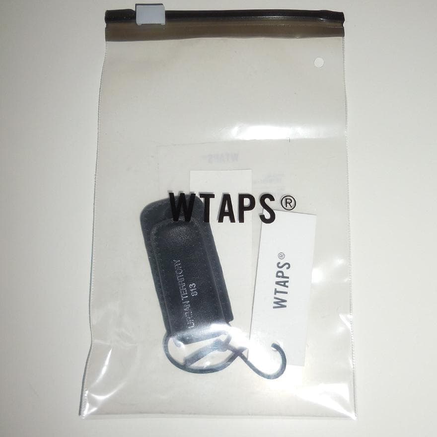 小物 WTAPS SYNTHETIC LEATHER MONEY CLIP BLACK