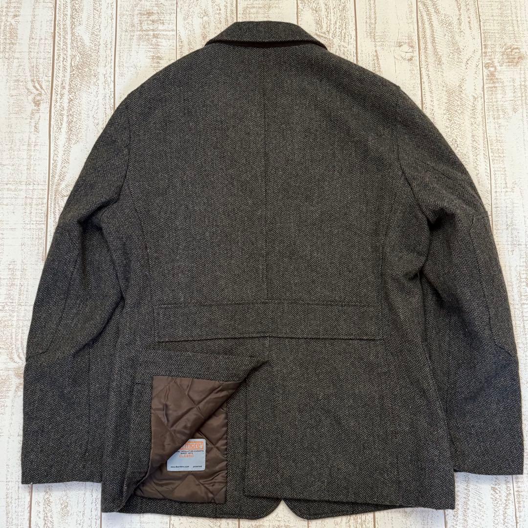 【エディバウアー】サーモアライニングノーフォークジャケット　ヘリンボーンツイード