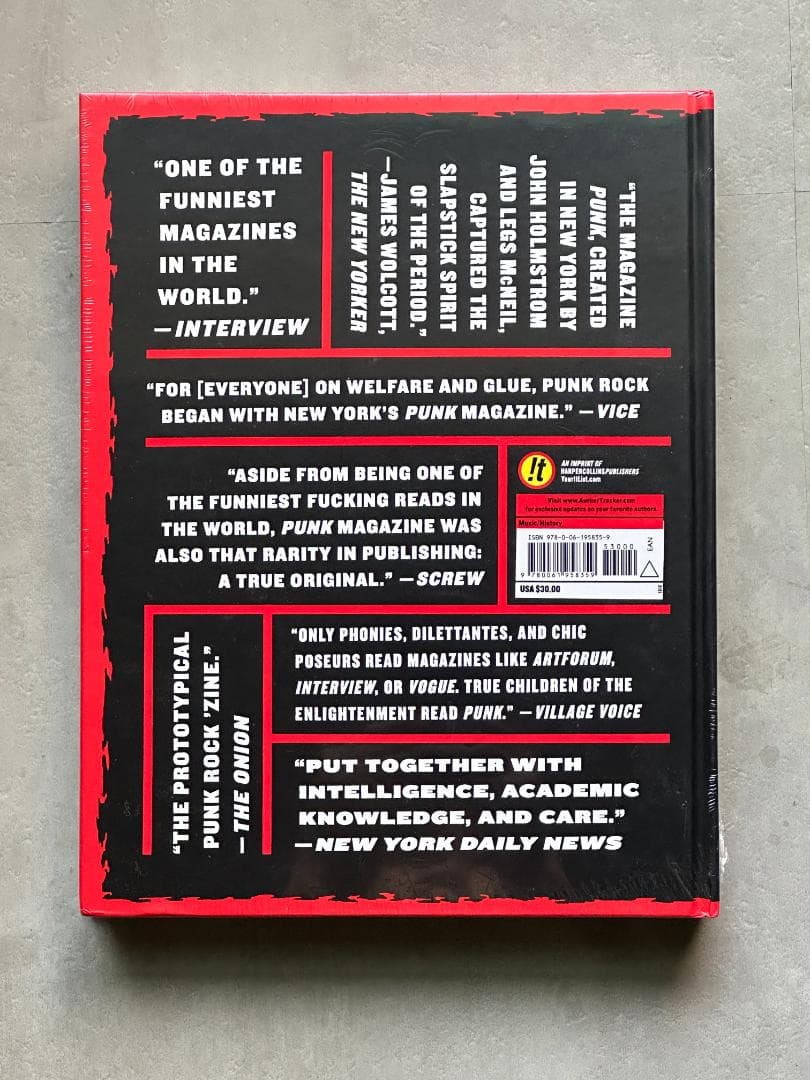 【超レア本】THE BEST OF PUNK MAGAZINE【未開封】