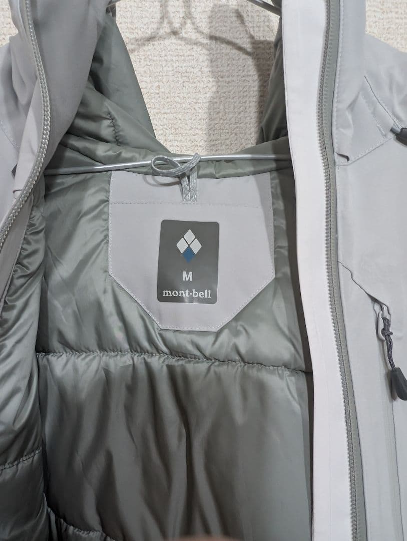 mont-bell パウダーホップパーカーMサイズ