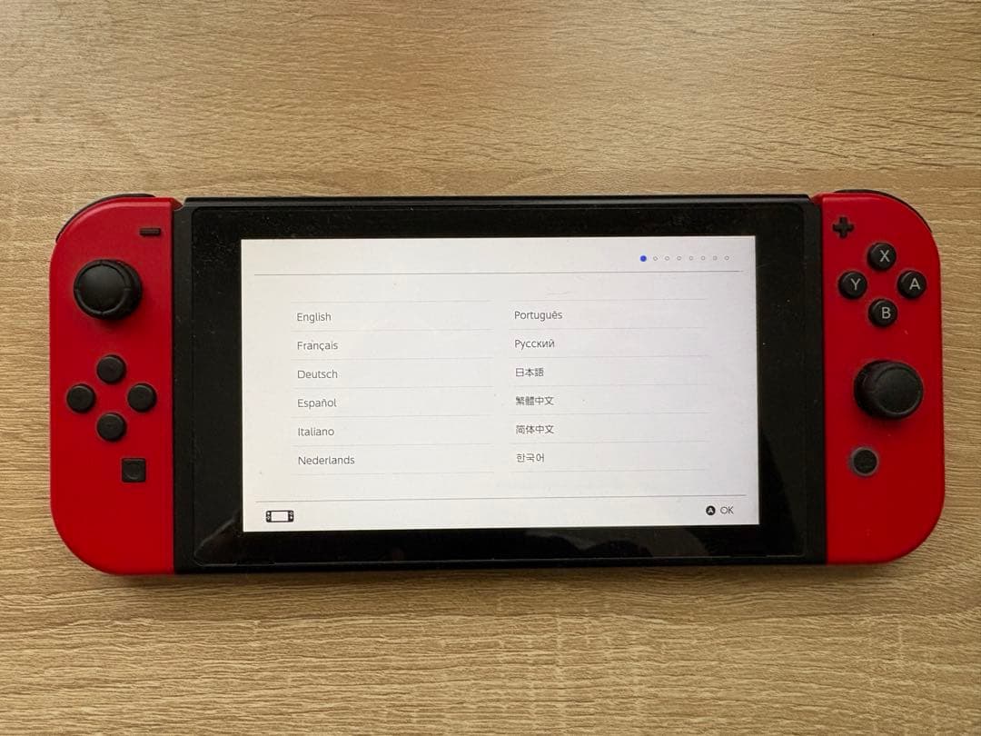 【ジャンク品】Nintendo Switch マリオオッデセイ版（ソフトなし）