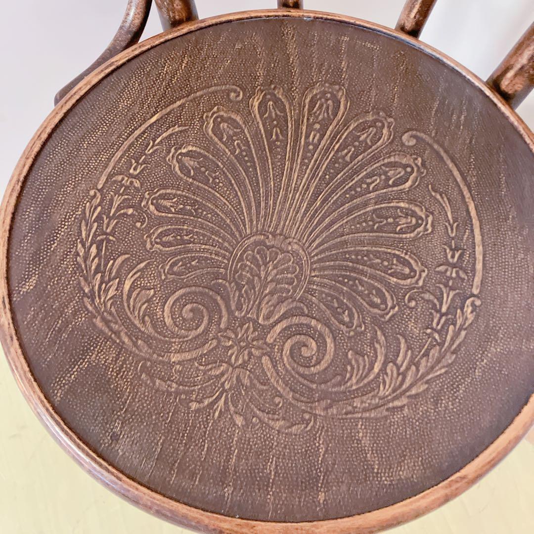 TON ベントウッドチェアチェア　アンティーク　曲げ木　ダイニングチェア