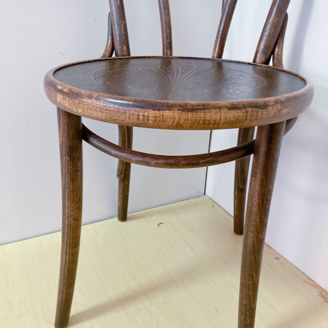 TON ベントウッドチェアチェア　アンティーク　曲げ木　ダイニングチェア