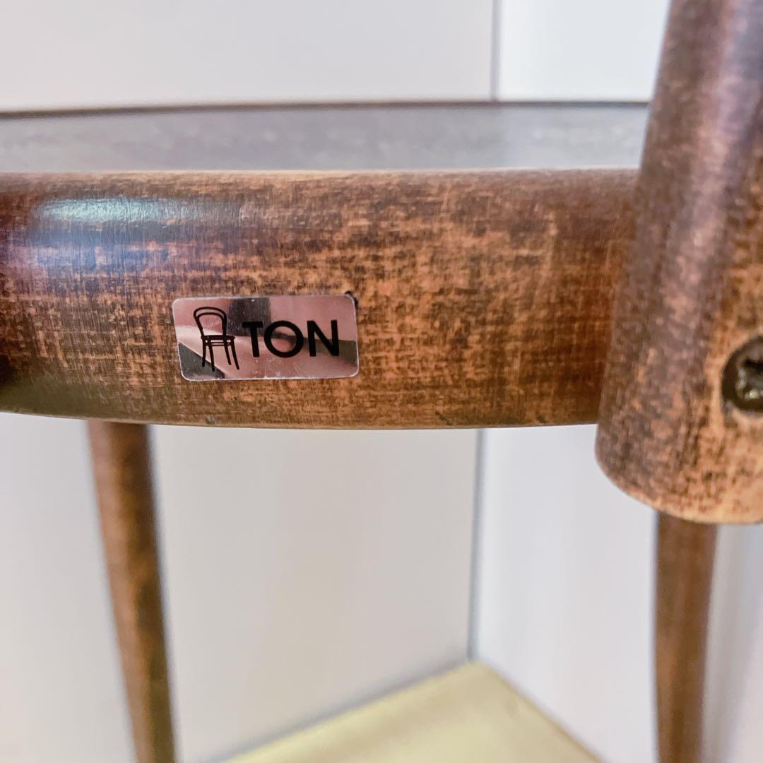 TON ベントウッドチェアチェア　アンティーク　曲げ木　ダイニングチェア