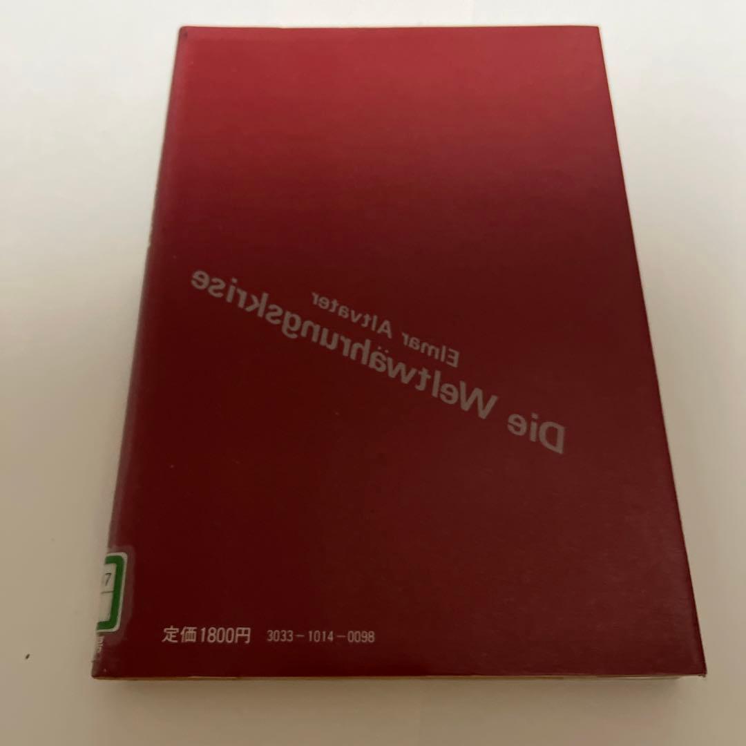 【初版・希少・絶版】 E. アルトファーター 世界通貨危機