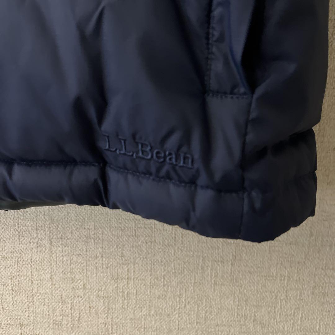L.L.Bean エルエルビーン ダウンベスト ワンポイントロゴ ネイビー