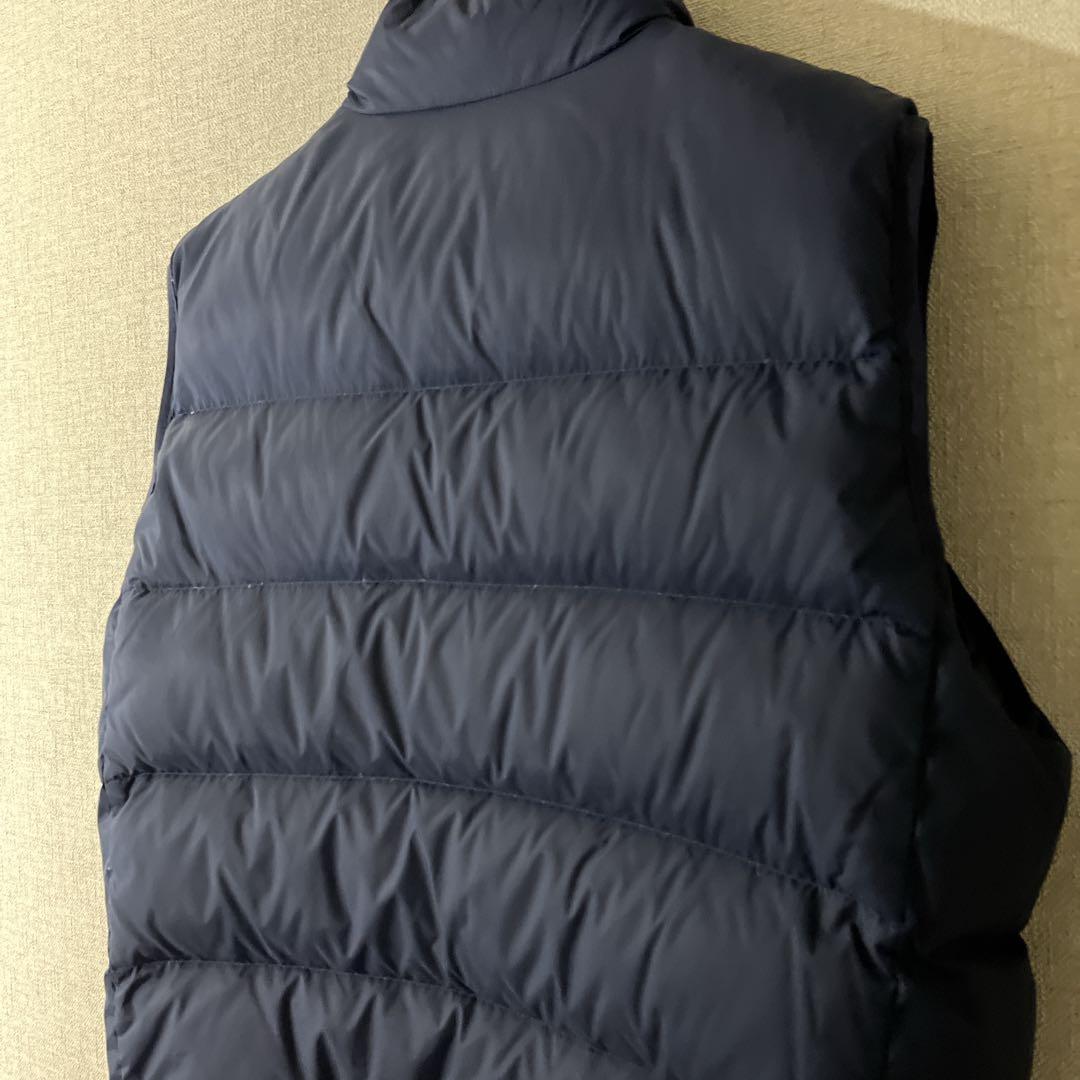 L.L.Bean エルエルビーン ダウンベスト ワンポイントロゴ ネイビー