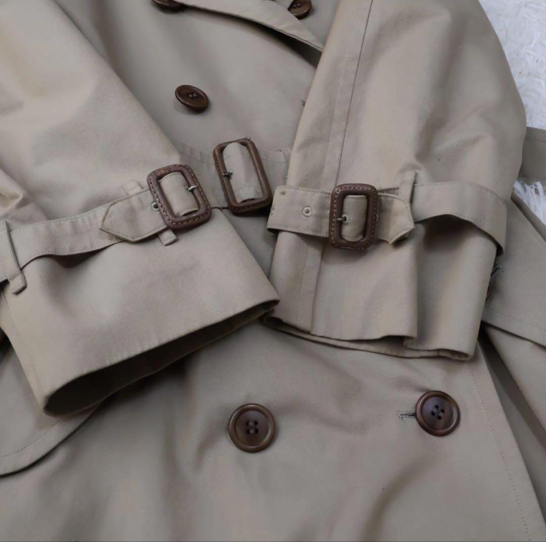 バーバリー　トレンチコート　ベージュ　ノバチェック