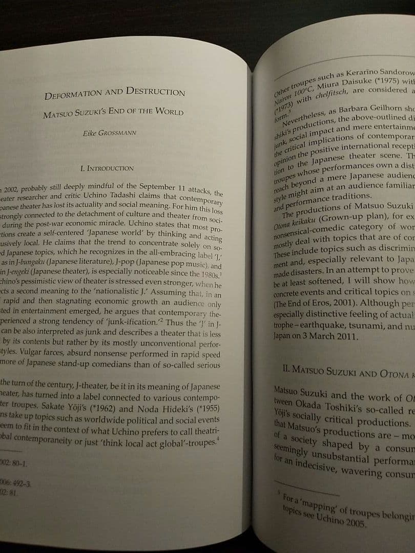 〈洋書〉Enacting Culture 歴史的、及び現代の文脈における演劇