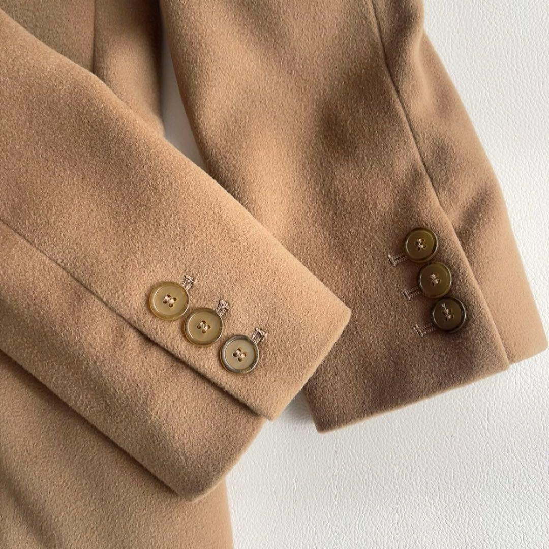 極美品　Max Mara 銀タグ　ウールチェスターコート　ベージュ　ロング