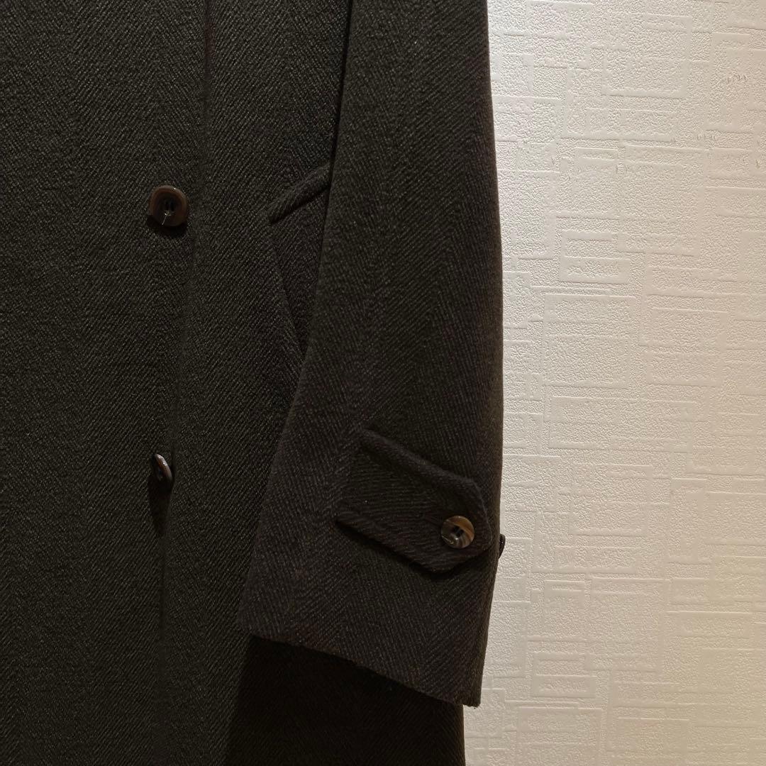 LQ Y's for men ウール フーデッドコート カーキ