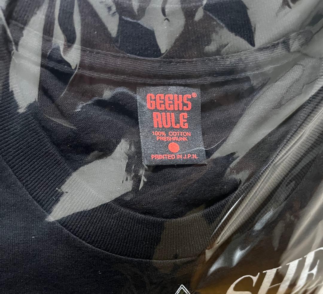 GHOST IN THE SHELL Tシャツ B geeks rule L
