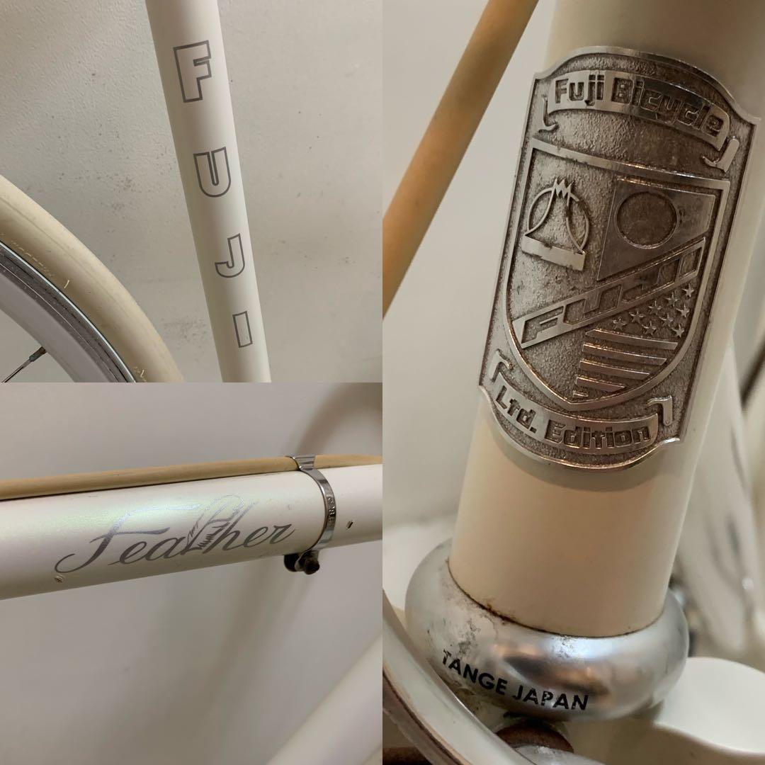 FUJI FEATHER フジ フェザー ピストバイク オーロラホワイト 54