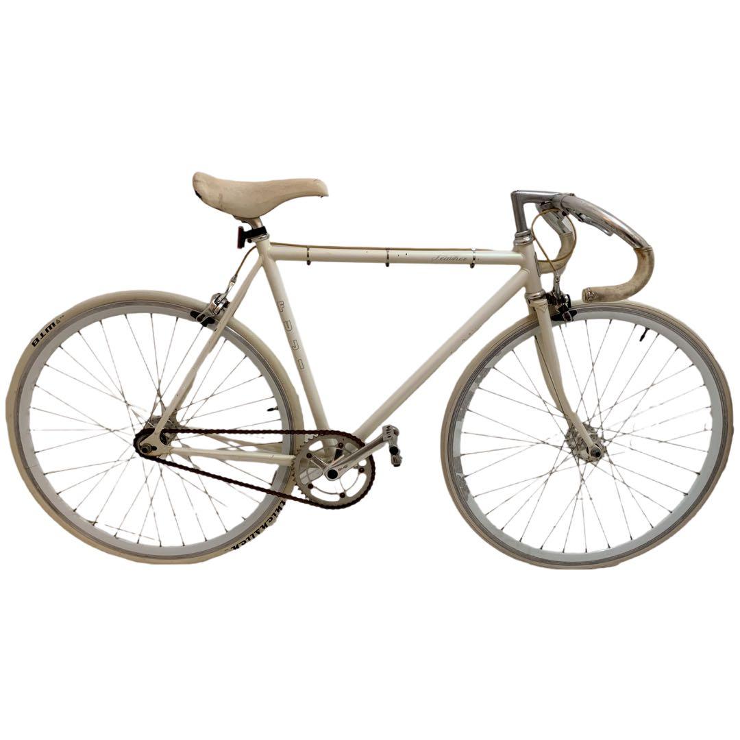 FUJI FEATHER フジ フェザー ピストバイク オーロラホワイト 54