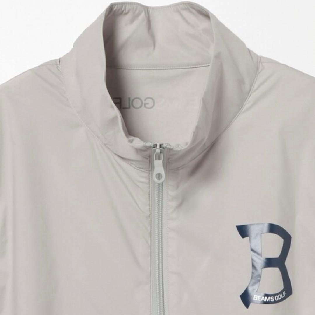 ORANGE LABEL ナイロン ハーフジップベスト　撥水　ストレッチ