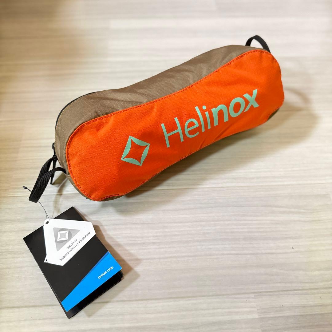 新品未使用 ヘリノックス チェアワン ミントマルチブロック MTMLB