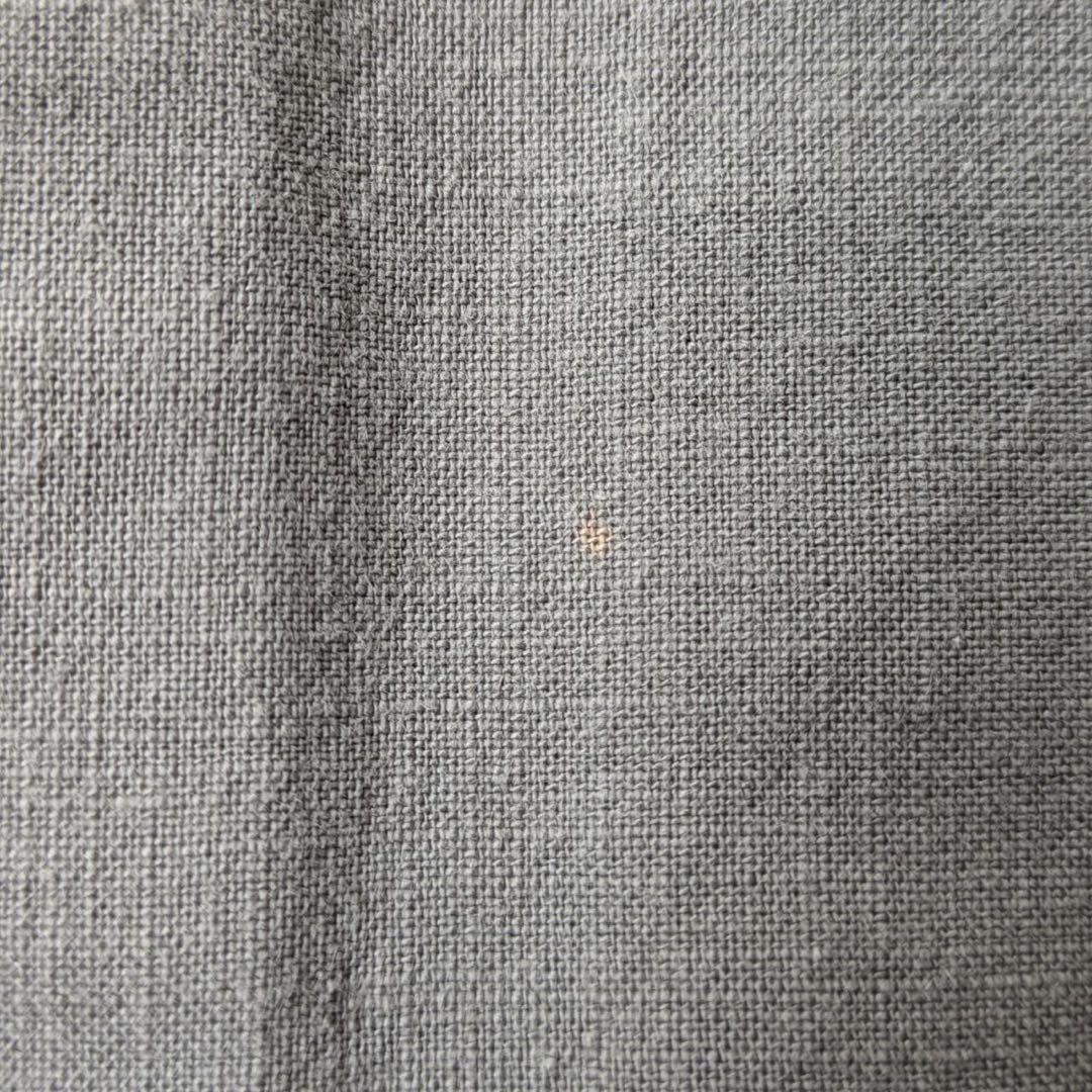 HUIS./遠州織物　やわらかシーチングコットンバルーンパンツ（ライトグレー）