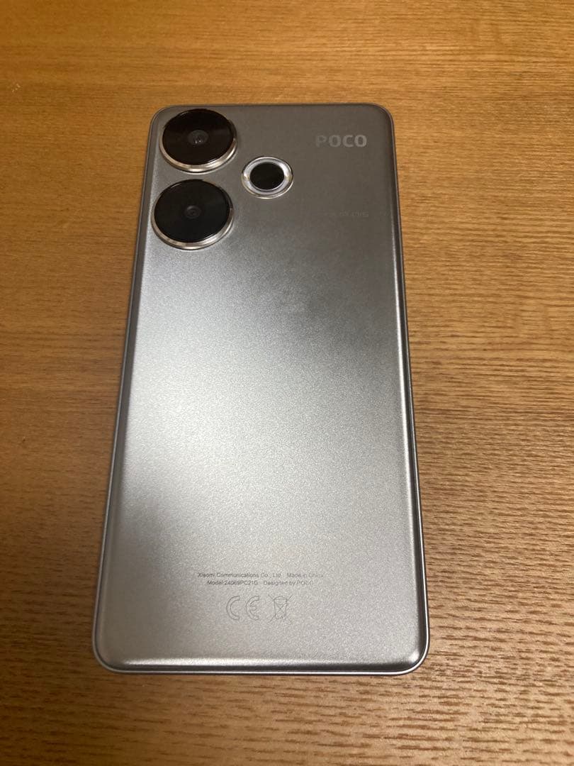 最安値Xiaomi POCO F6 8GB/256GB チタニウム　グローバル版