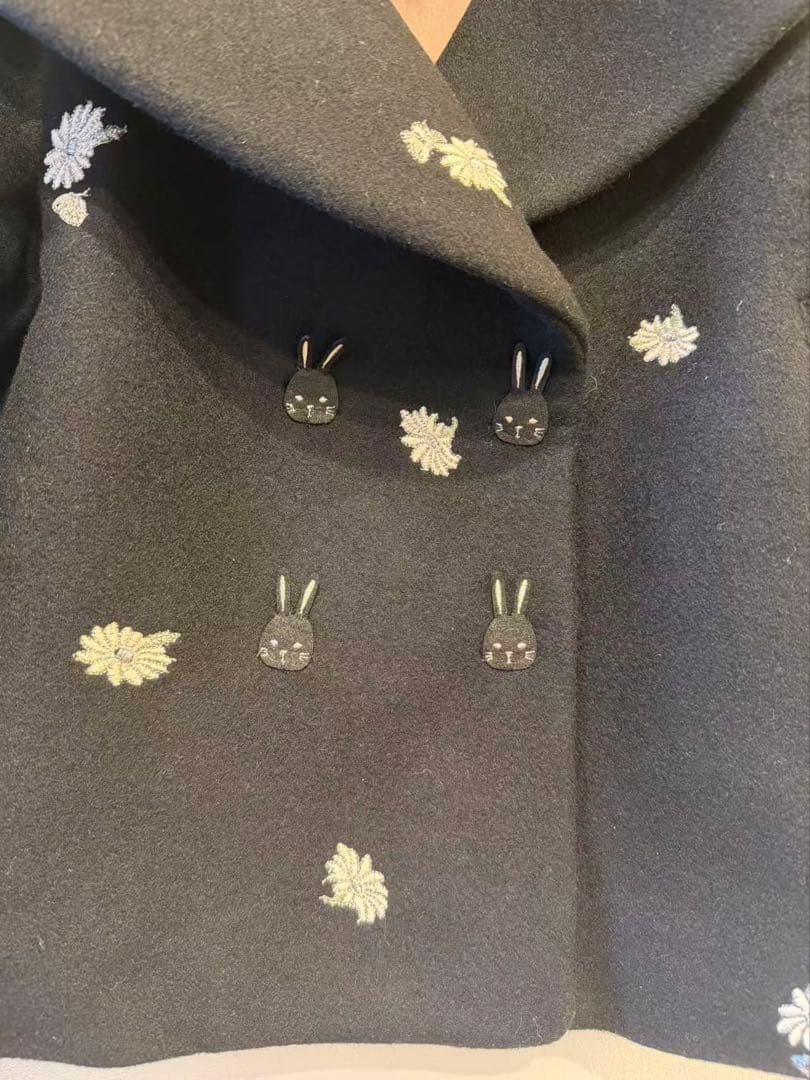 【yukiemon】マーガレットバニーショートコート