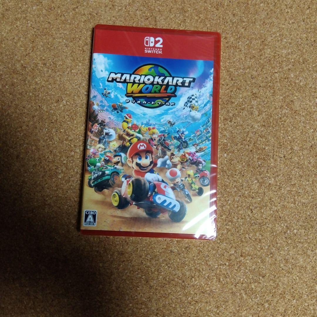 マリオカート ワールド　Nintendo Switch 2 用 ソフト　未開封品