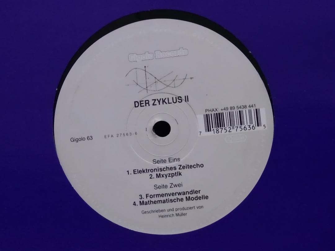 Der Zyklus - Der Zyklus II レコード デア・ツィクルス