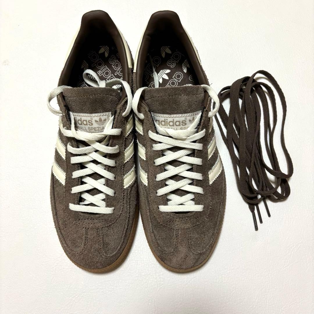 adidas アディダス ハンドボールスペツィアル　ブラウン　23.5