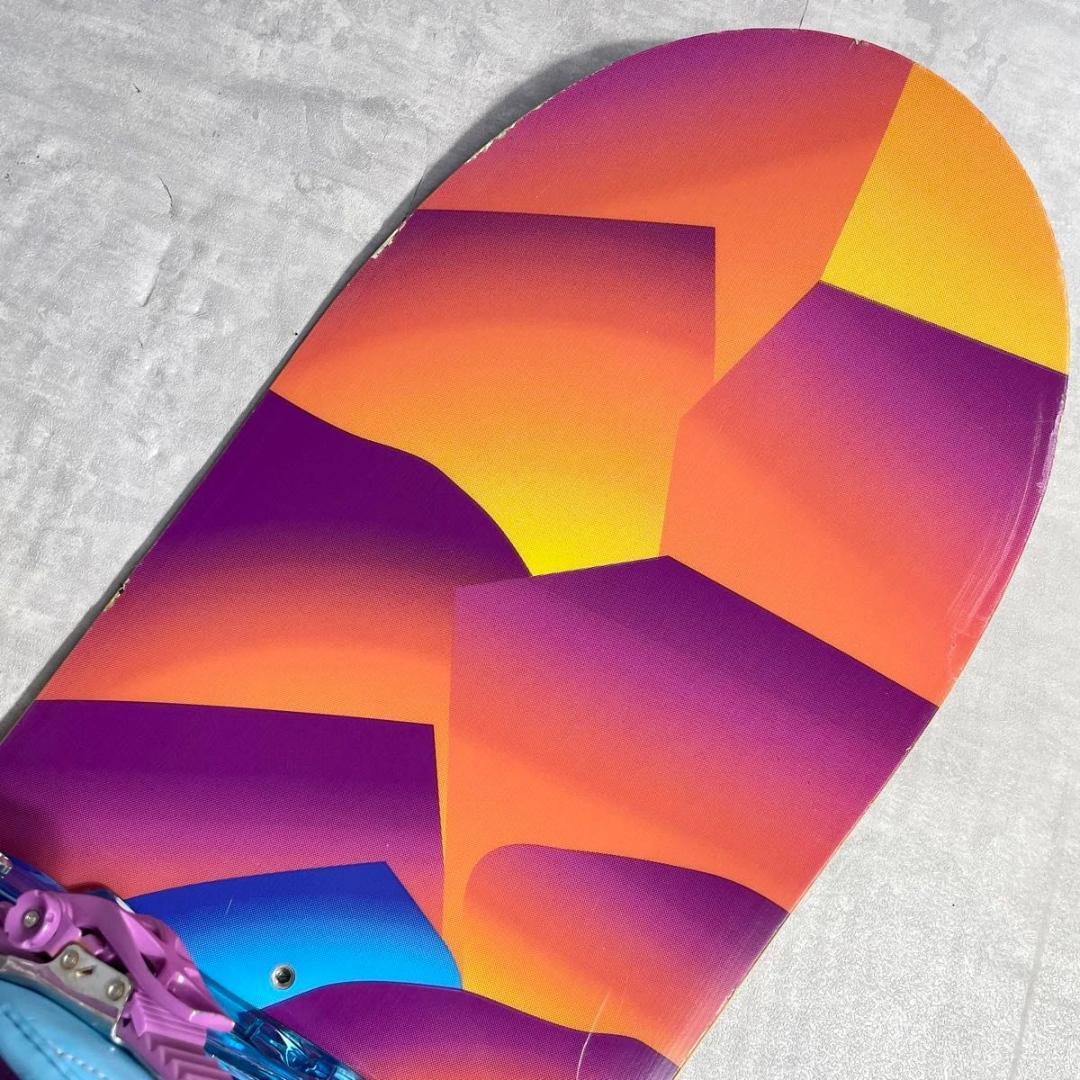 スノーボードセット バートン フィールグッド レディース 2点セット 137cm