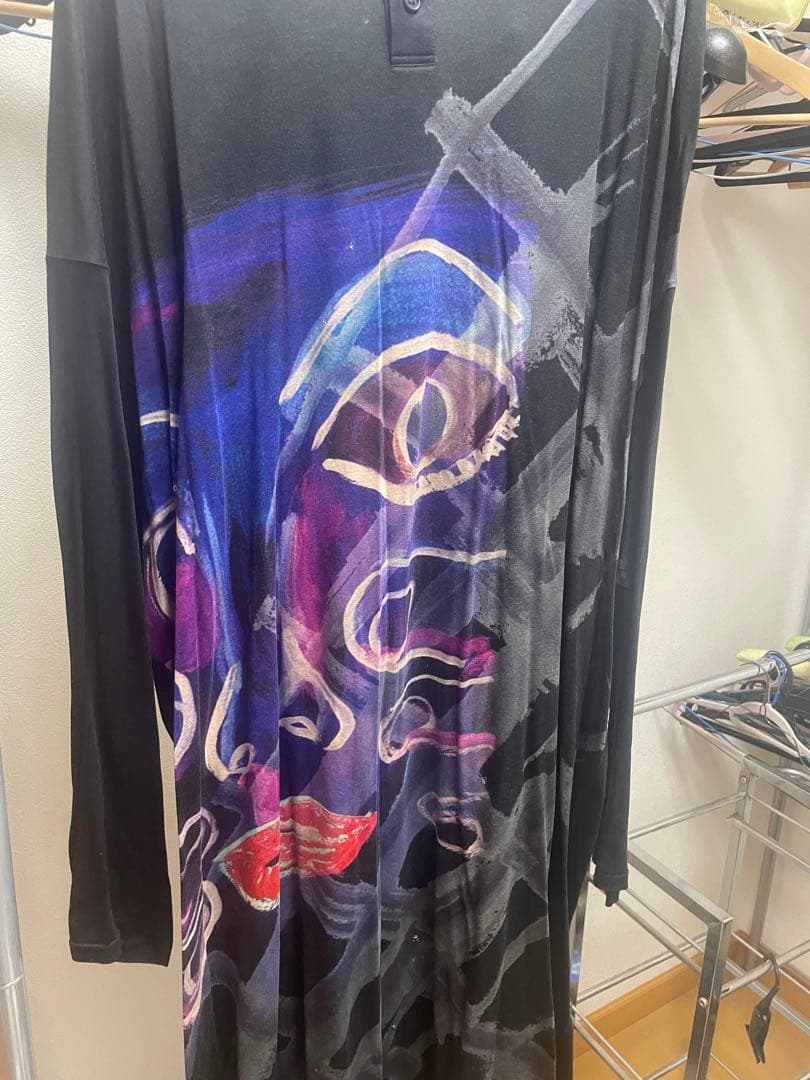 ブラックスキャンダル　ヨウジヤマモトプールオム　ロングカットソー　朝倉優佳