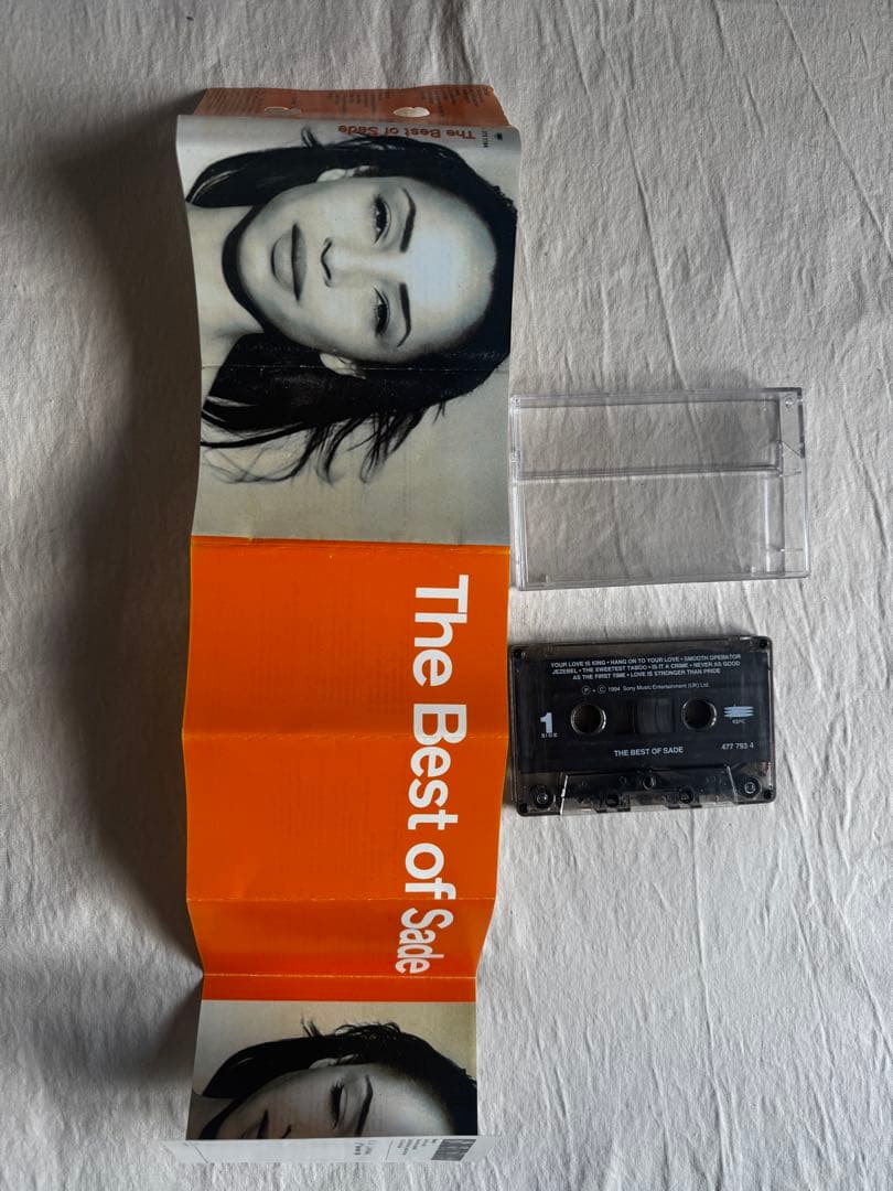 Sadeカセットテープ4本セット