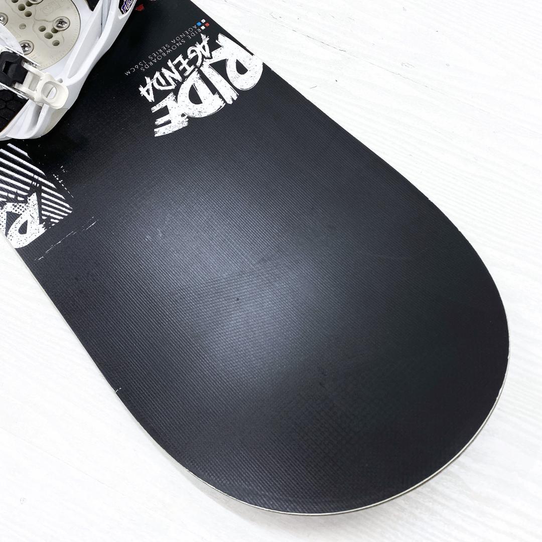 RIDE AGENDA ライド スノーボードセット 156cm 26～28cm
