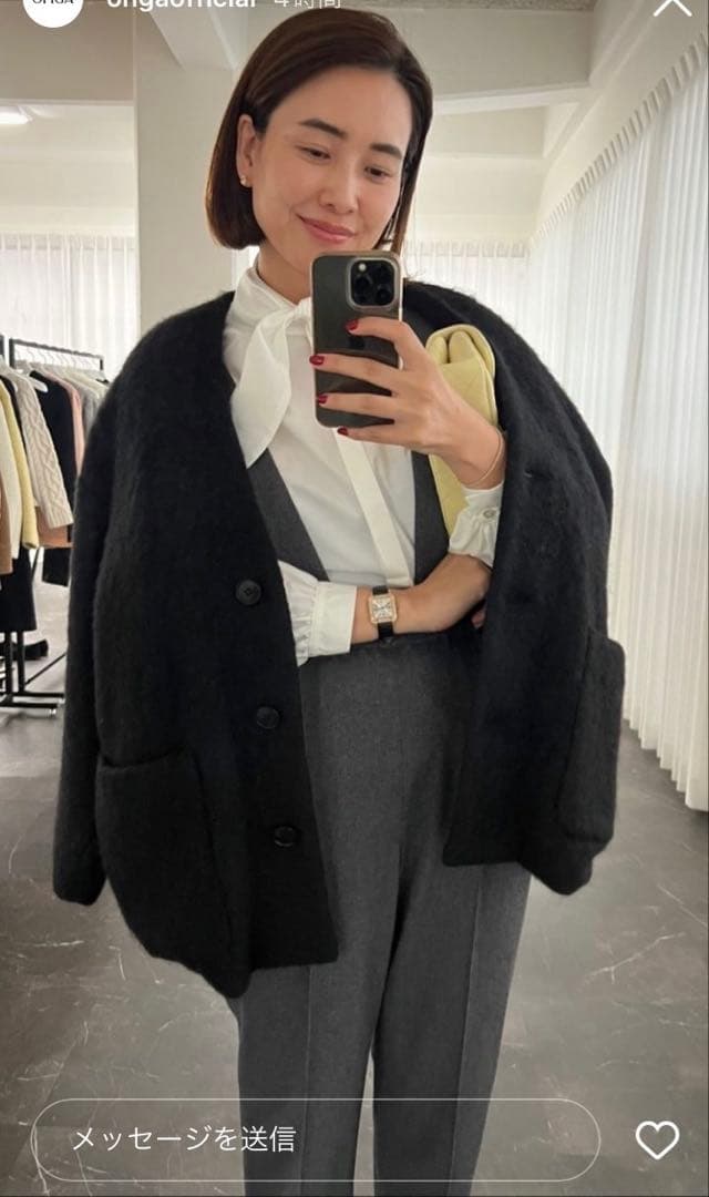 【新品未使用】OHGA サロペット M