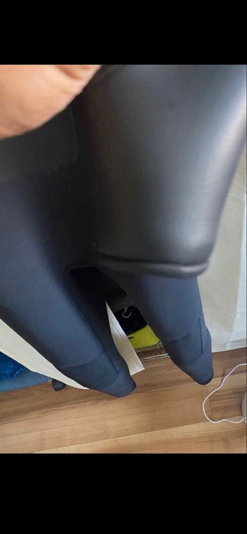 BEWET セミドライ　フルスーツ 緑・黒