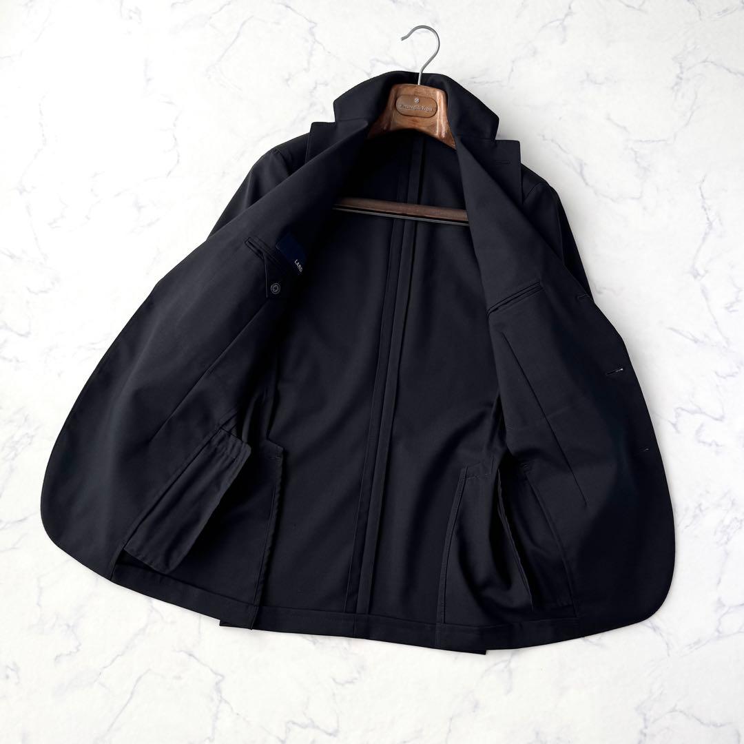 LARDINI ラルディーニ セットアップ スーツ ブラック 黒 44 S程