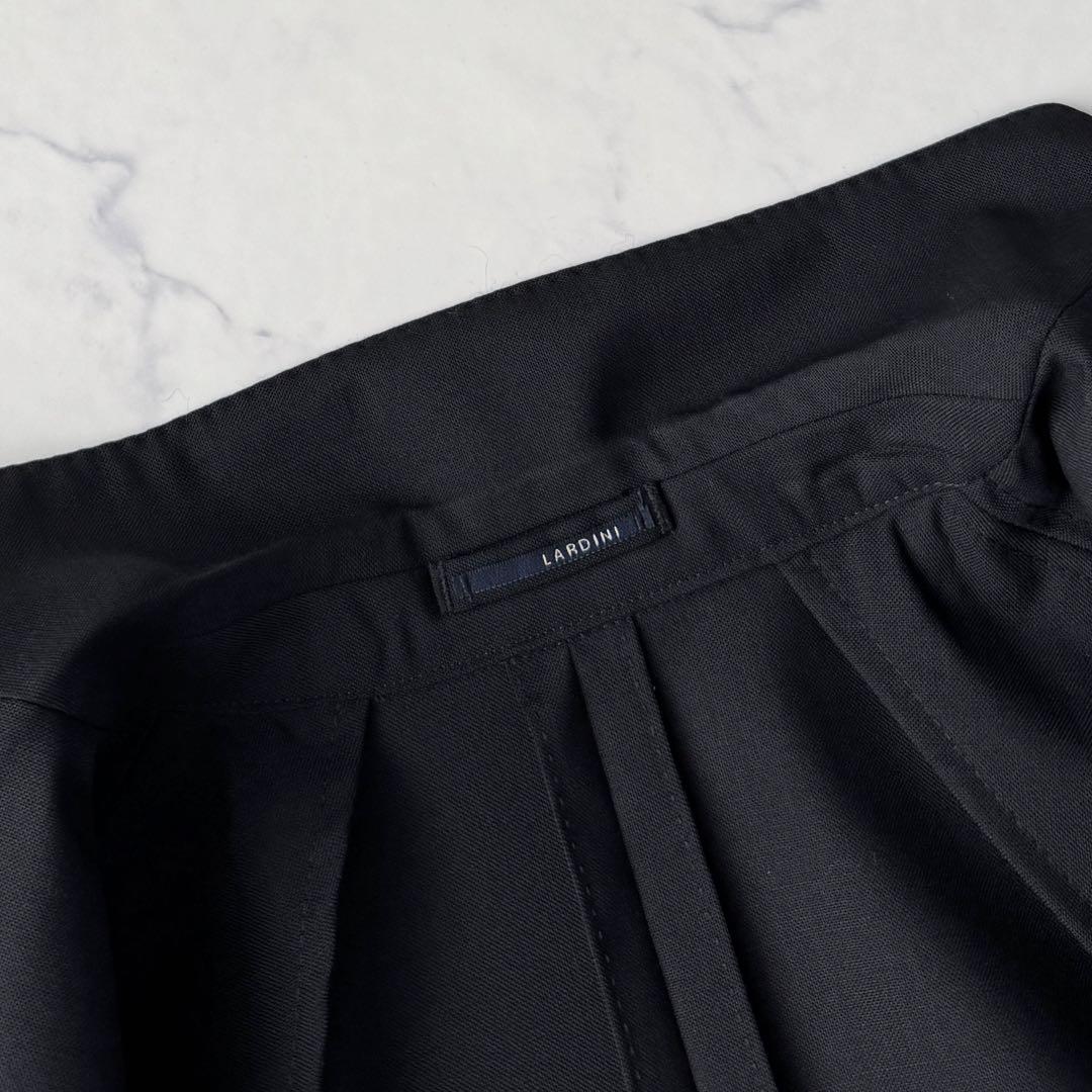 LARDINI ラルディーニ セットアップ スーツ ブラック 黒 44 S程