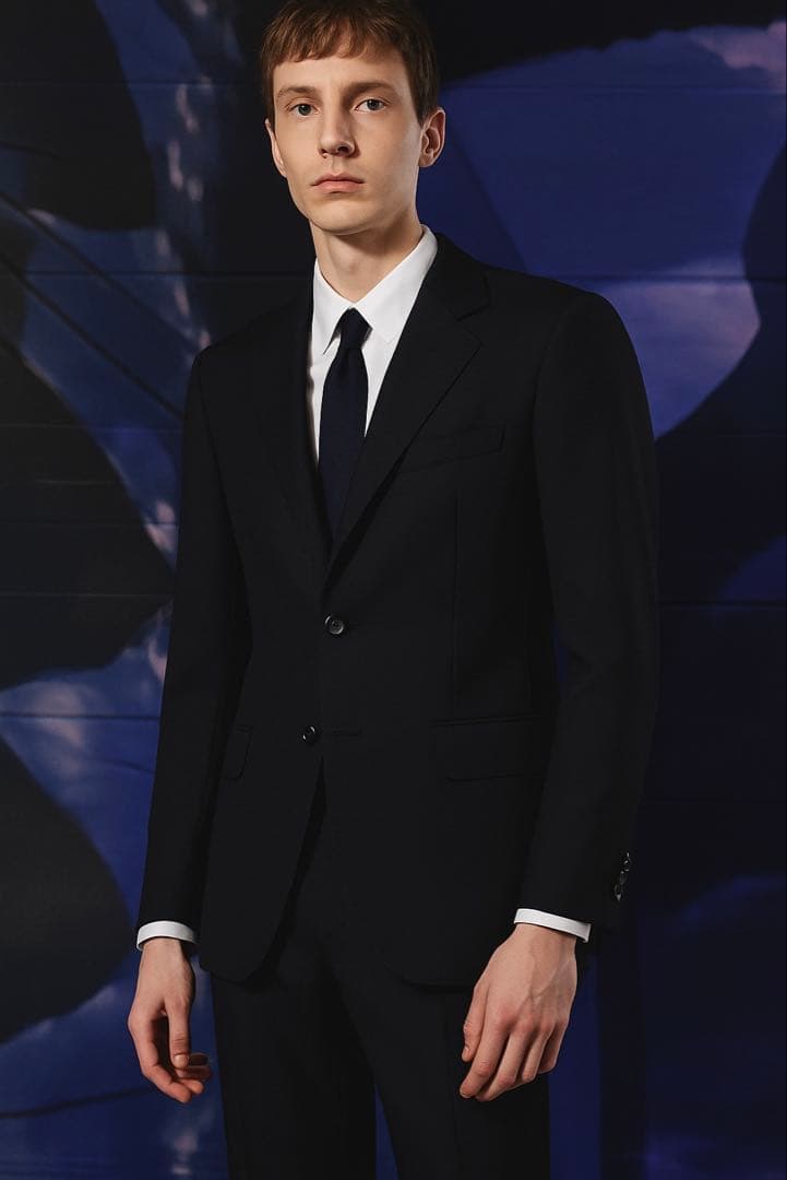 LARDINI ラルディーニ セットアップ スーツ ブラック 黒 44 S程