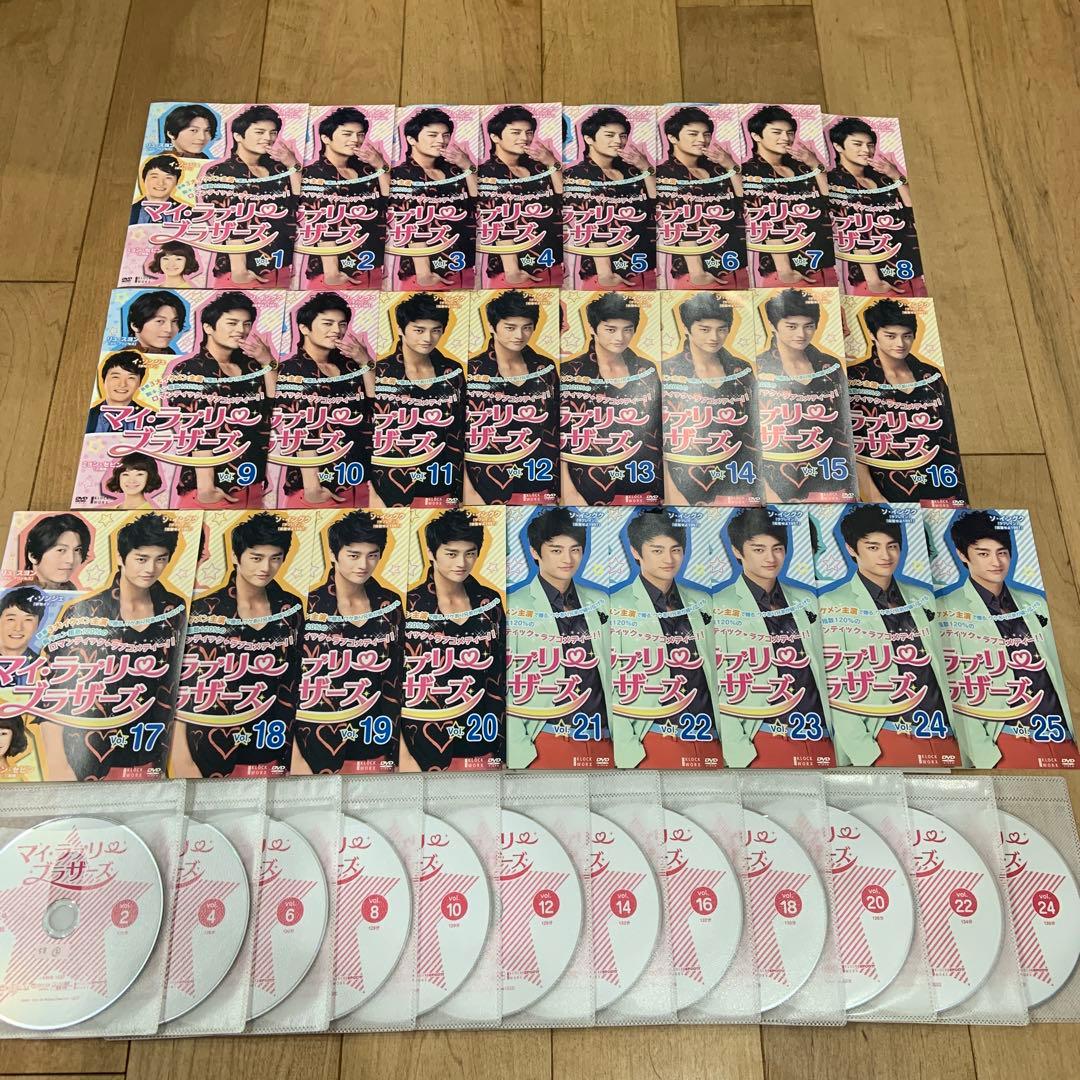 マイ・ラブリー・ブラザーズ　1〜25巻　完結　DVD　全25巻セット　韓国ドラマ