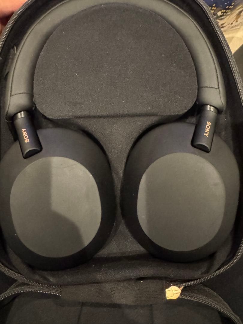 Sony ワイヤレスヘッドホン ブラック WH-1000XM5