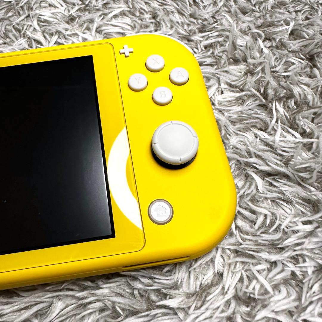【極美品】Nintendo Switch Lite イエロー　箱　ACアダプタ