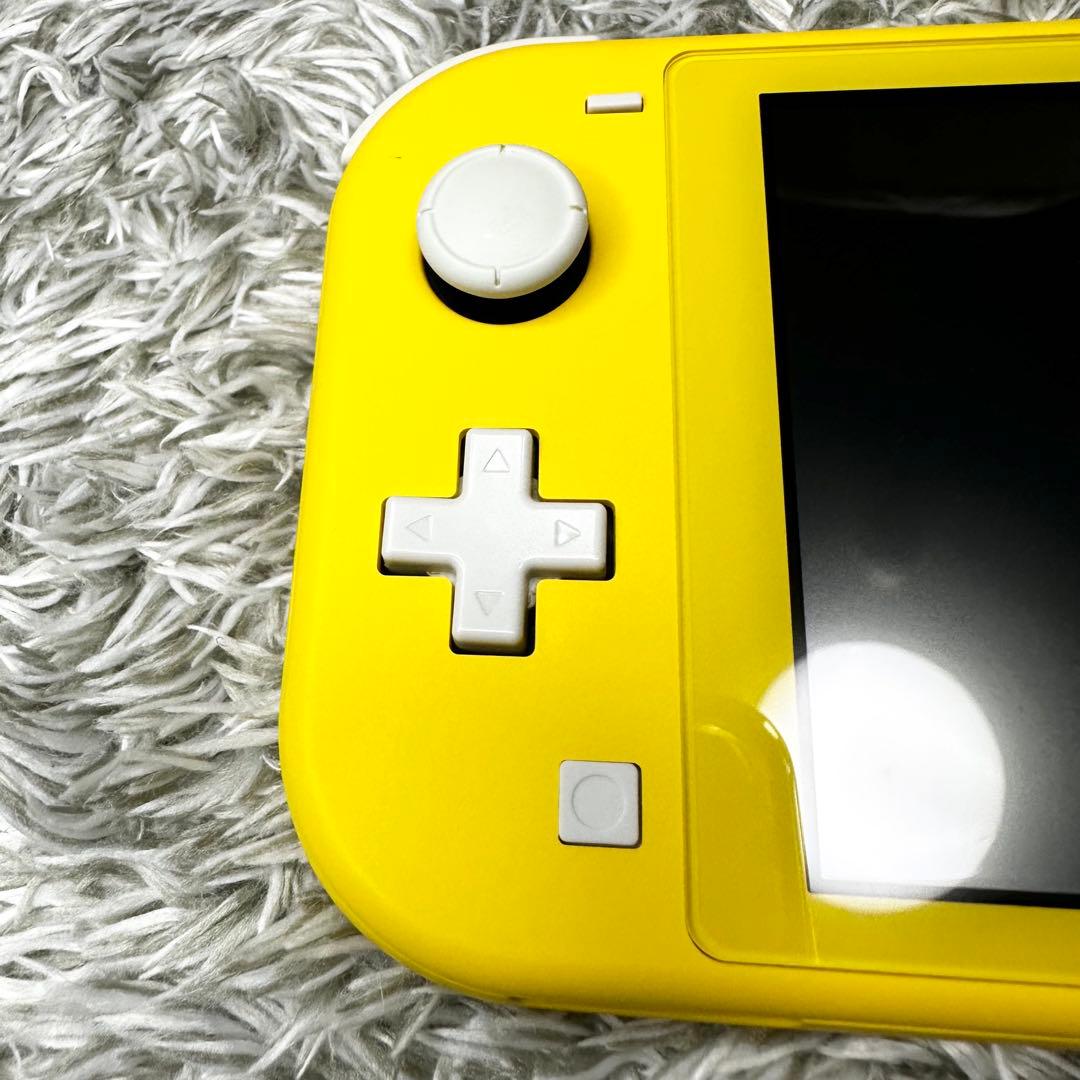 【極美品】Nintendo Switch Lite イエロー　箱　ACアダプタ