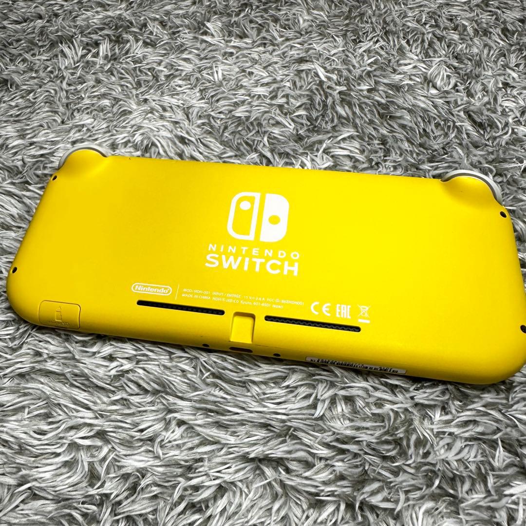 【極美品】Nintendo Switch Lite イエロー　箱　ACアダプタ