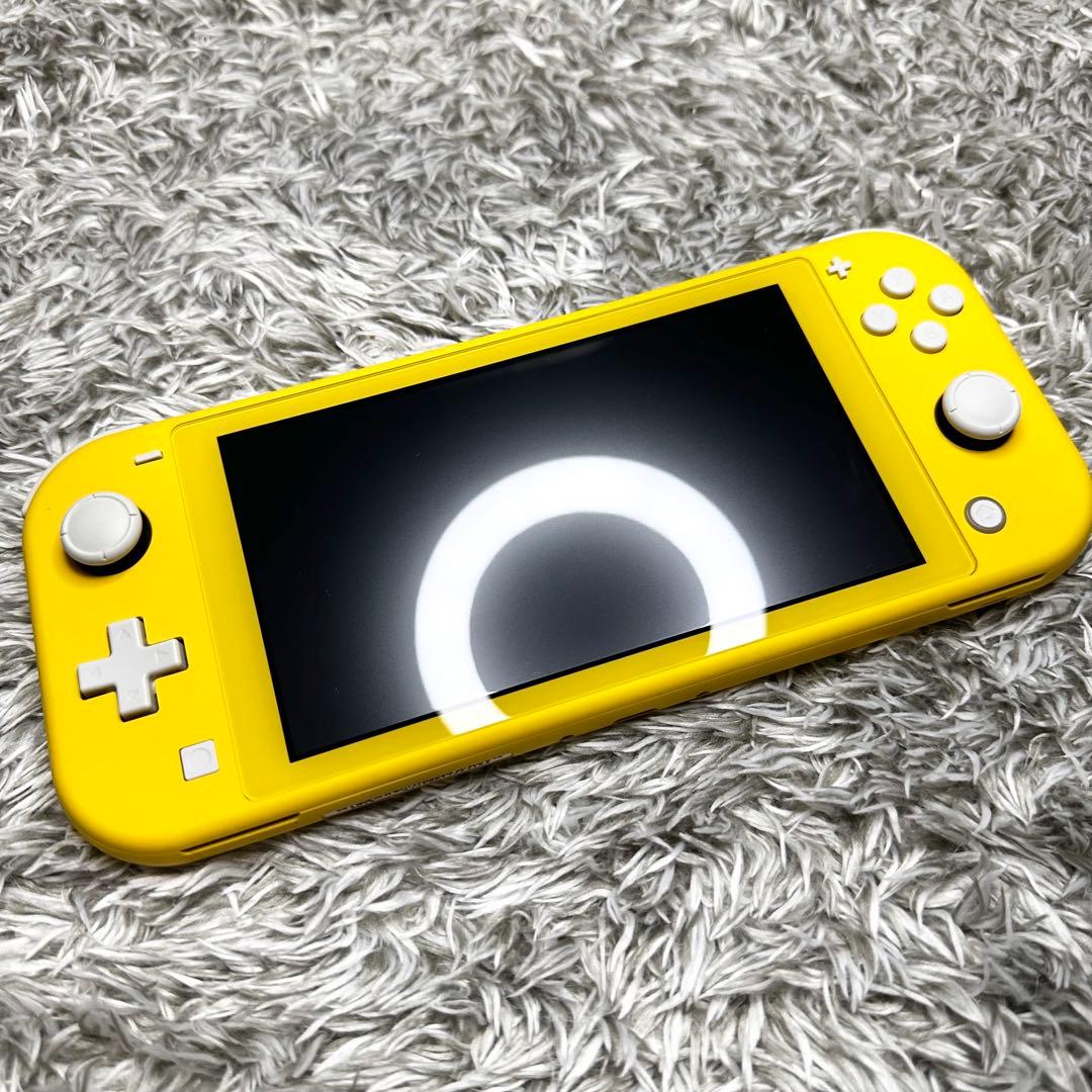 【極美品】Nintendo Switch Lite イエロー　箱　ACアダプタ