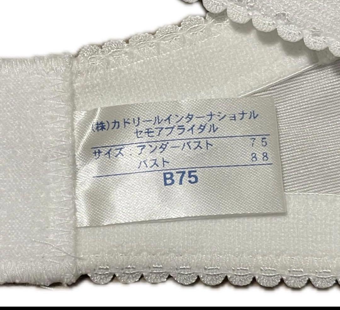 セモア ブライダルインナー B75 ウエスト76