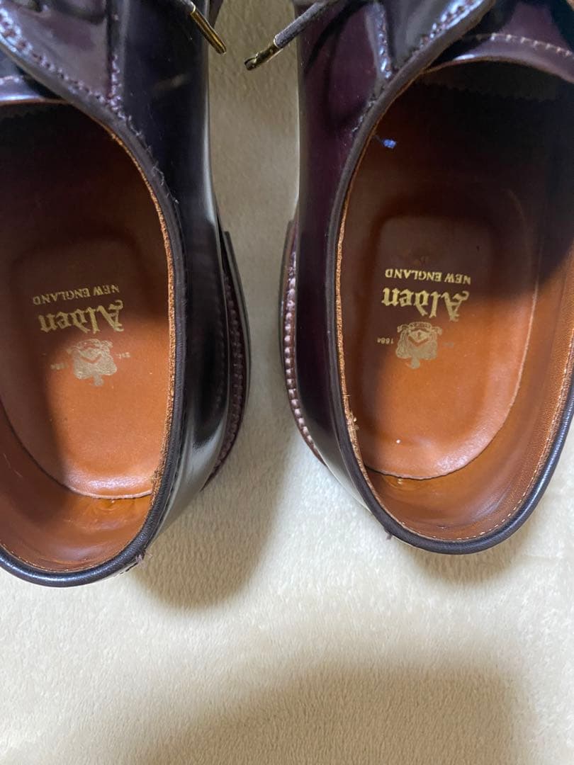 S*g様 Alden オールデン コードバン 9D バーガンディー シューツリー