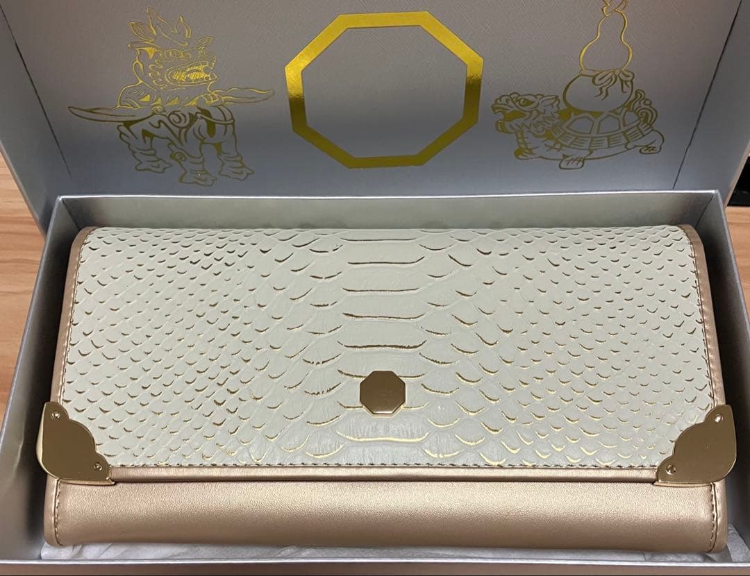 金運を高める風水財布 琉球豊年財布(シャンパンゴールド)