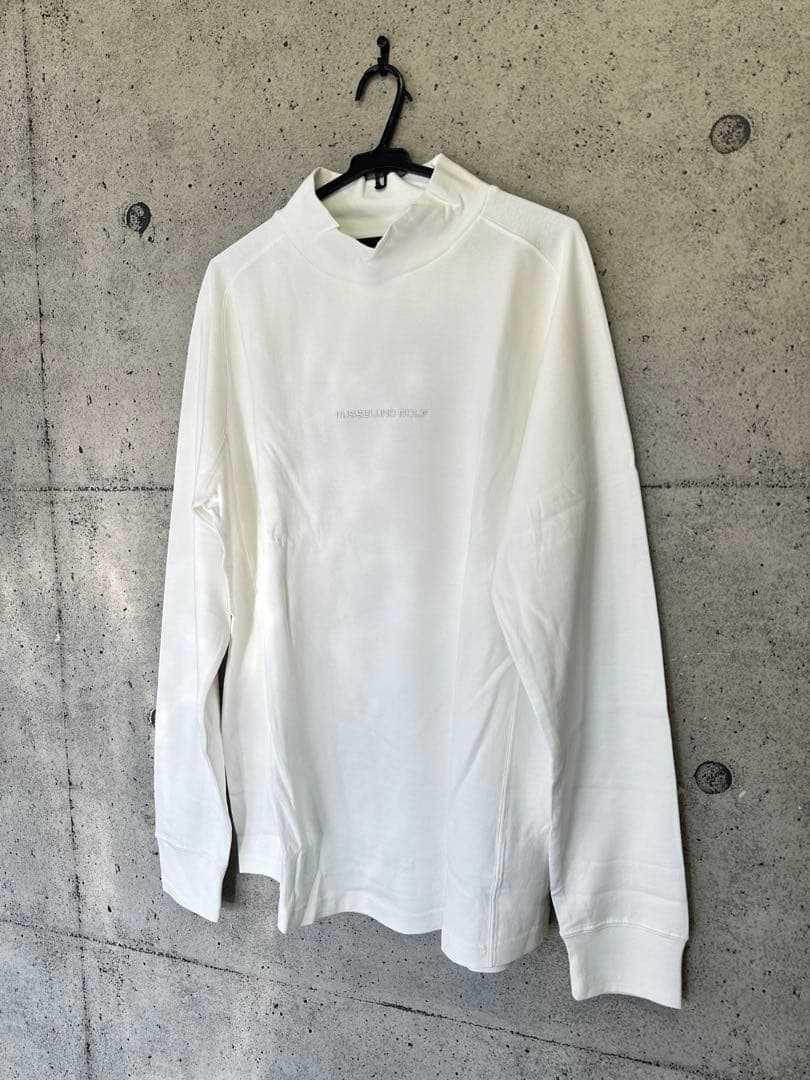 【新品未使用】サイズ7 メンズ モックネックシャツ ラッセルノ 2102