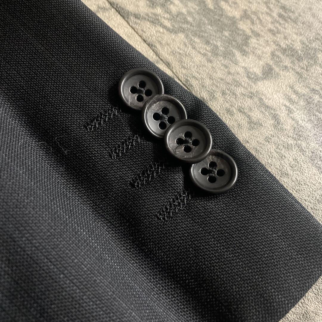 極美品 高級メリノウールスーツ Yves Saint Laurentネクタイ