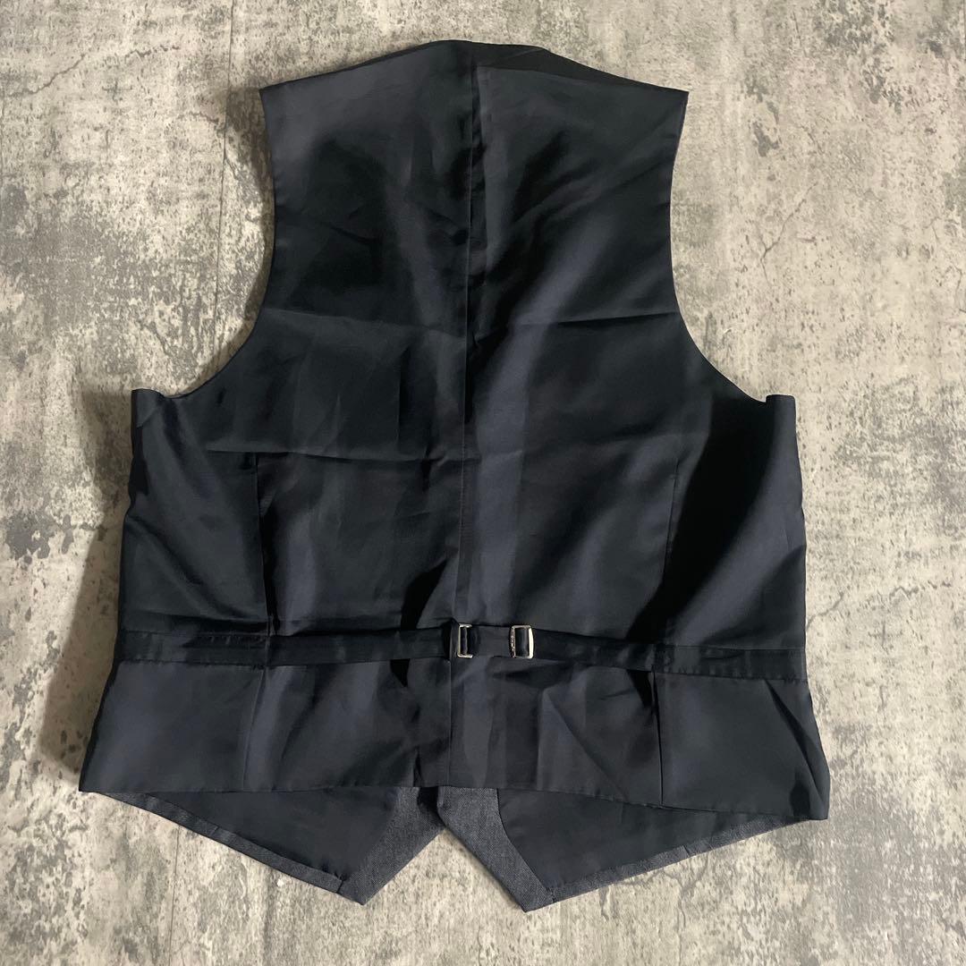 極美品 高級メリノウールスーツ Yves Saint Laurentネクタイ