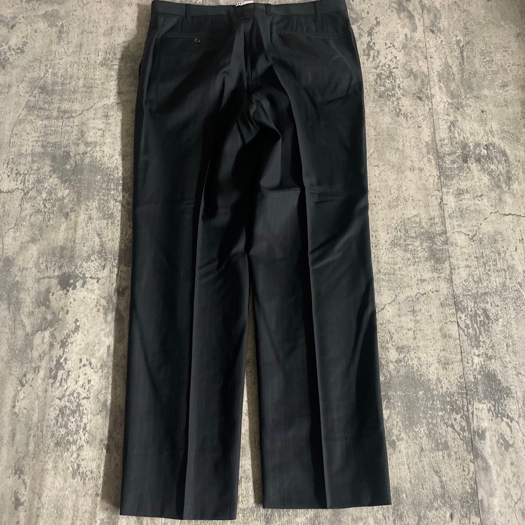 極美品 高級メリノウールスーツ Yves Saint Laurentネクタイ