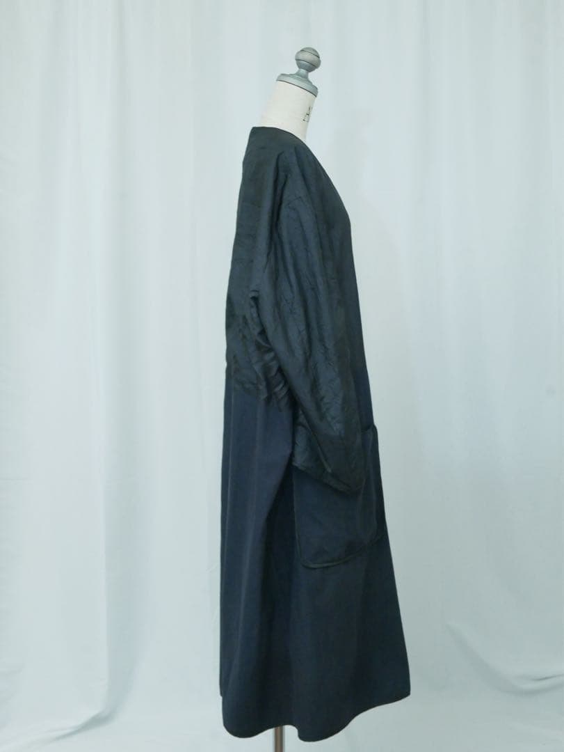 【フォローで10%オフ】robe de chambre ナイロン コート